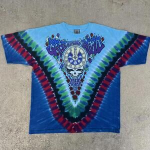 Vtg XXL Grateful Dead Liquid Blue‎ New Years 90-91 Capricornus Midnight Hour